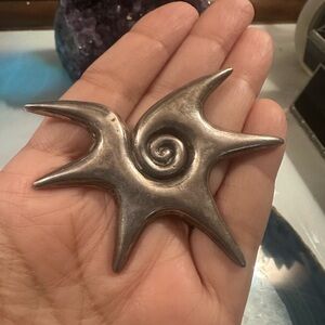 William Spratling  sterling silver conch Star brooch pin this is my favorite 😍